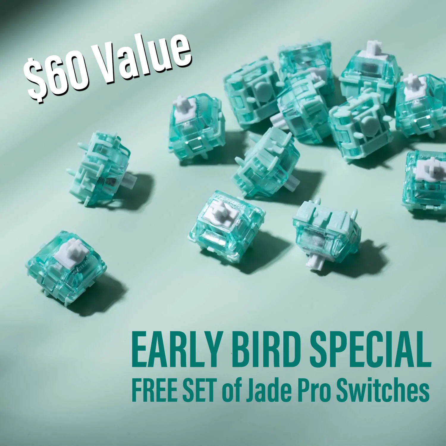 HM Z Platform HE PCB Kit **EARLY BIRD BONUS - Set of Gateron Jade Pro Magnetic Switches** - Image 3