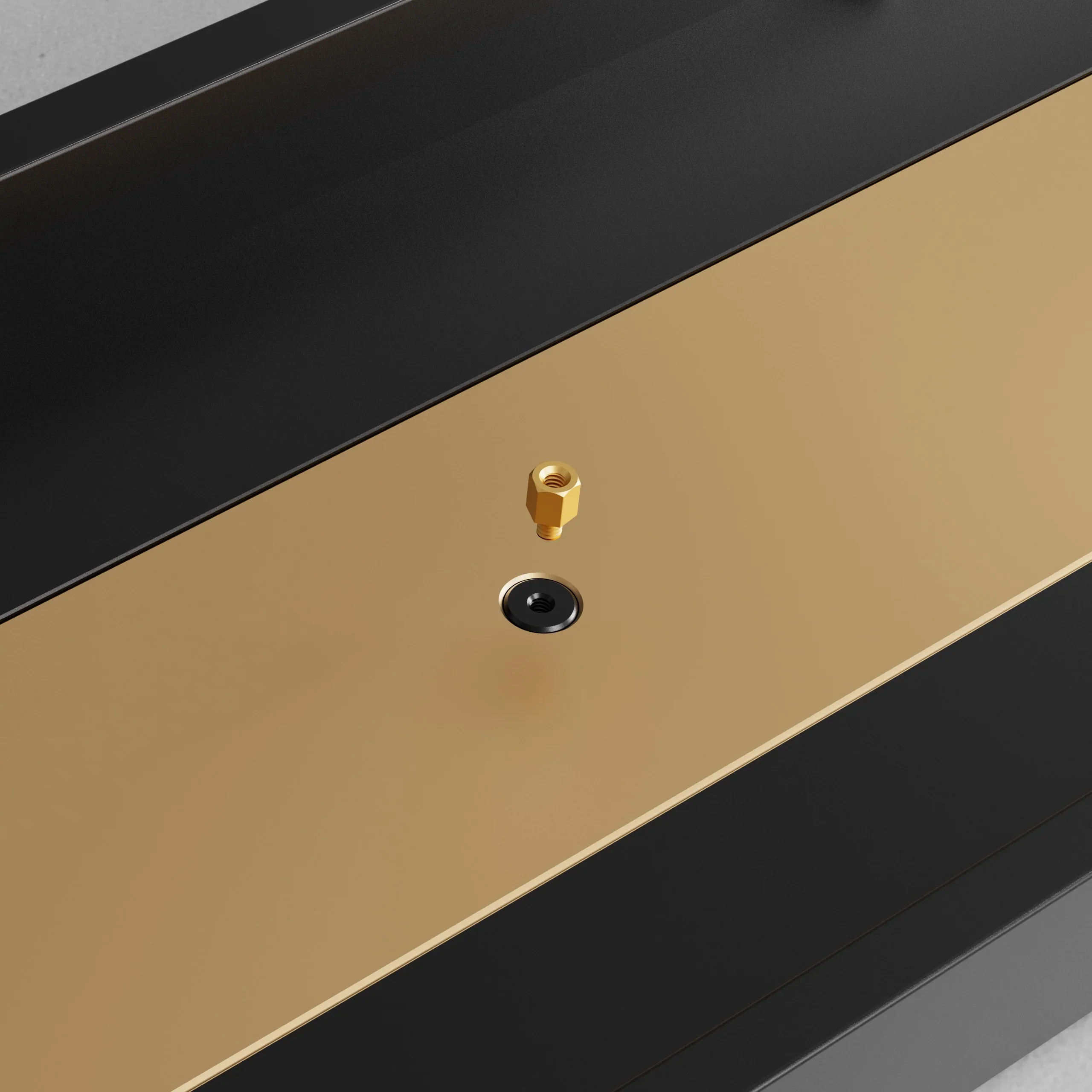 KBDFANS - Brass Weight Bar for Tofu60 Redux 60% - Image 3