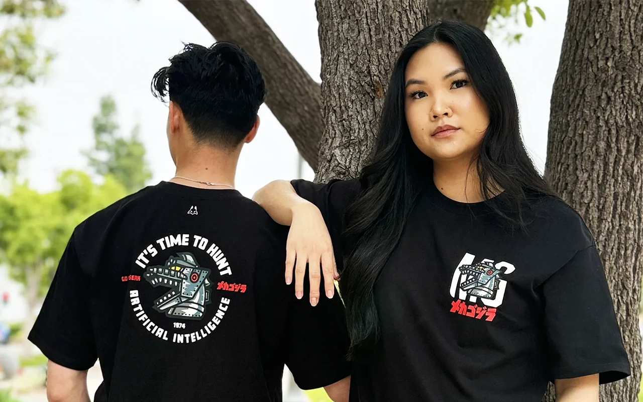 MECHAGODZILLA COLLECTION - MG Black Tee - Image 3